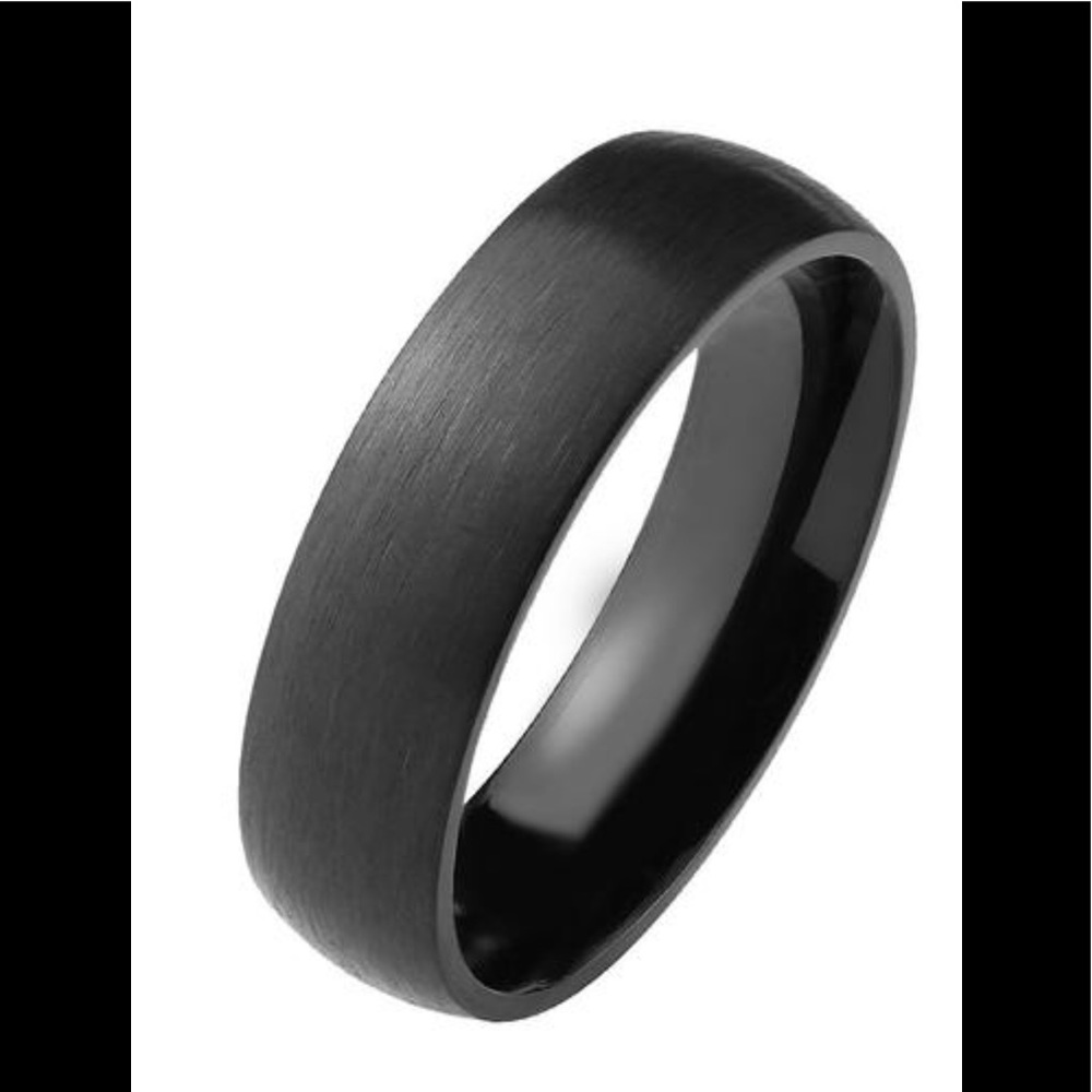 Black Tungsten Ring